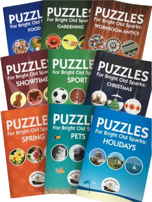 A fan of nine Bright Old Sparks covers